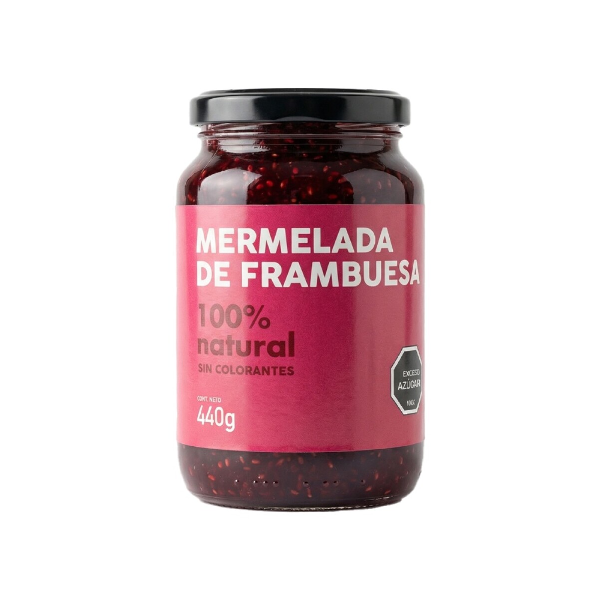 Mermelada de frambuesa 440g Fattoria Buccino 