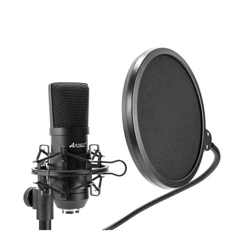 MICROFONO SET APOGEE CM10 RECORD KIT USB C/ANTIPOP MICROFONO SET APOGEE CM10 RECORD KIT USB C/ANTIPOP