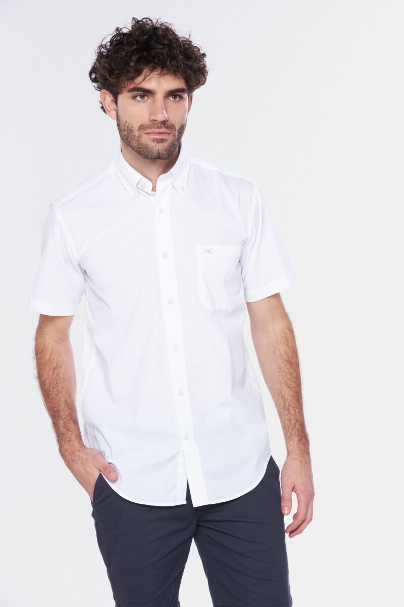 CAMISA LISA - Blanco 