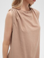 Blusa Rugla Taupe Claro
