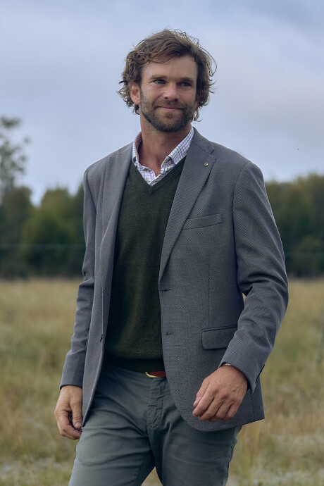 Saco Sport Confort Gris Oscuro