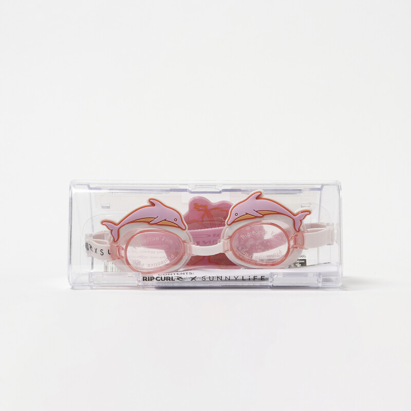 LENTES51 Lentes De Agua/piscina Para Niños De 3 A 9 Años Sunnylife - Magic Pink