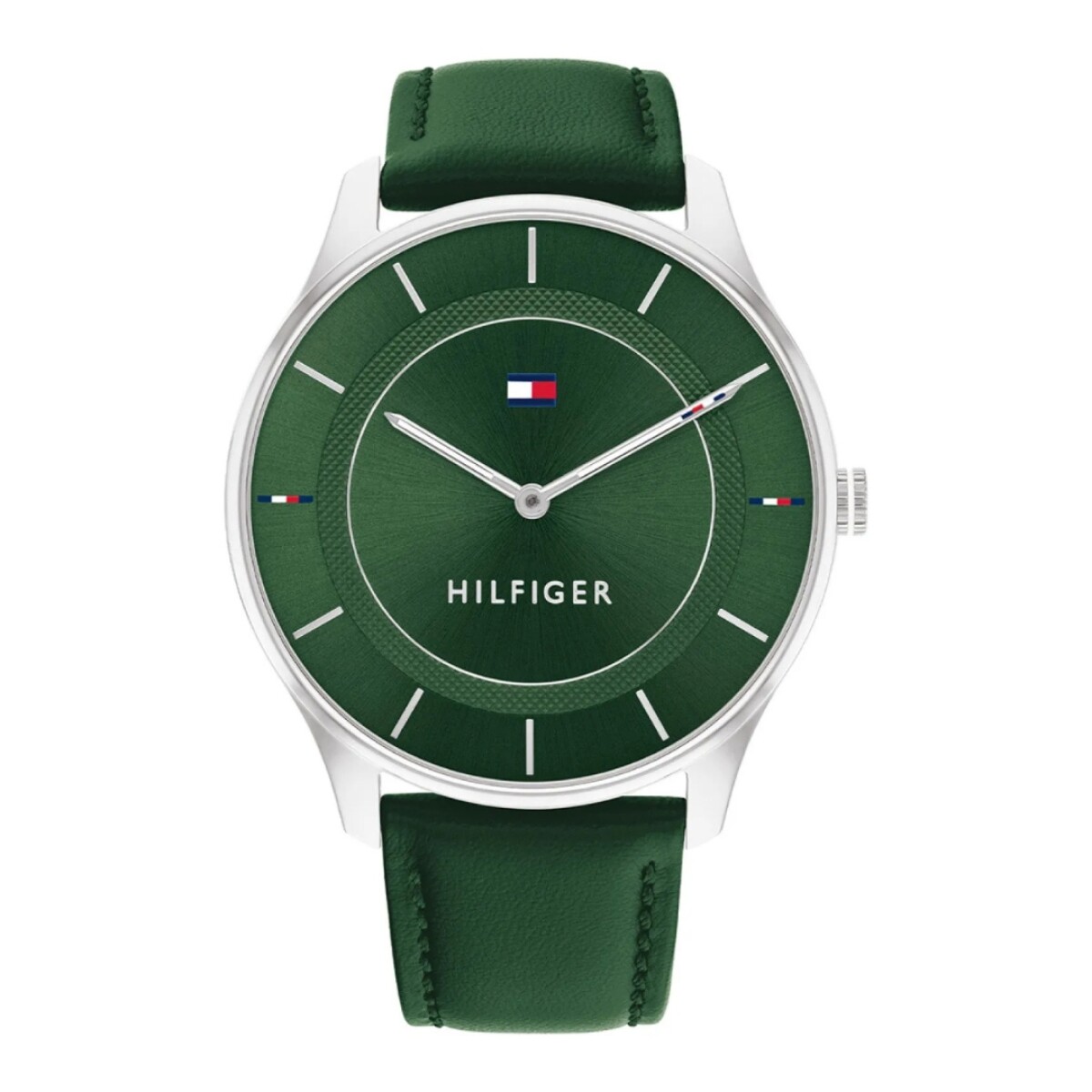 Reloj Tommy Hilfiger 1782593 con correa de cuero - Verde 