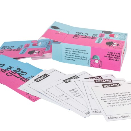 Chau Pantallas Cartas Grandes - Charlas de Mesa Adultos vs Niños Chau Pantallas Cartas Grandes - Charlas de Mesa Adultos vs Niños