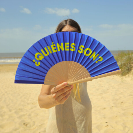 Abanico Mis Petates Azul