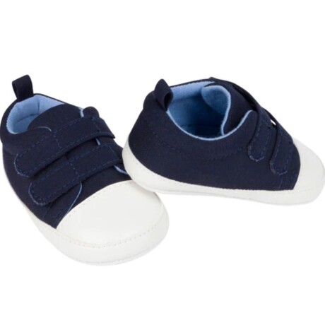 Zapatos Gerber champion azul con velcro