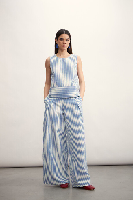 Pantalon Rita Azul
