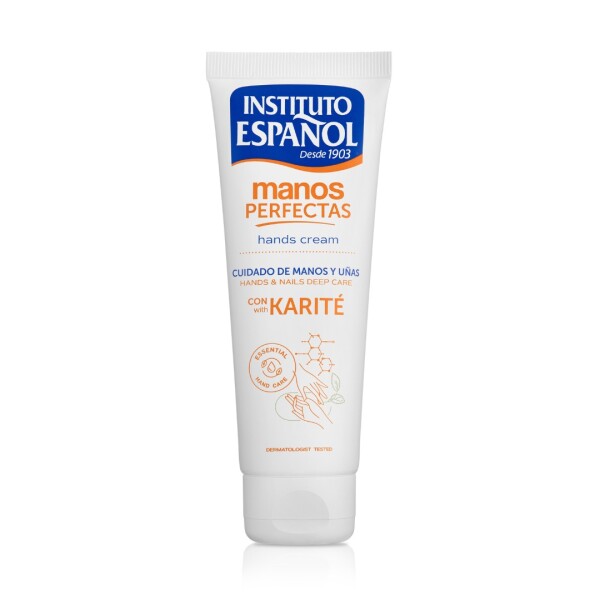 Crema cuidado de manos y uñas con Karité Manos Perfectas - Instituto Español Crema cuidado de manos y uñas con Karité Manos Perfectas - Instituto Español