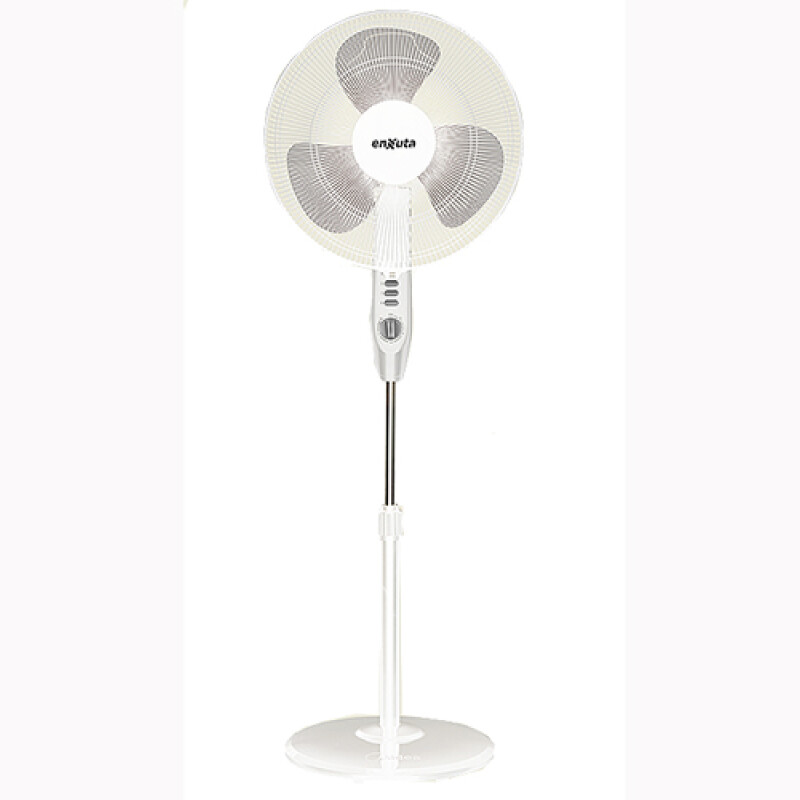 VENTILADOR DE PIE ENXUTA VPENX916W 1.40m 3V 40cm BLANCO Sin color