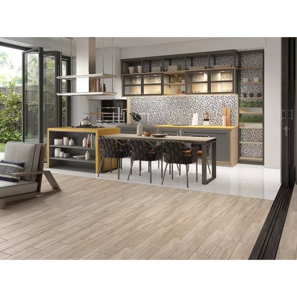 Cerámica Forest Beige 15x60 cm Mate Cerámica Forest Beige 15x60 Cm Mate