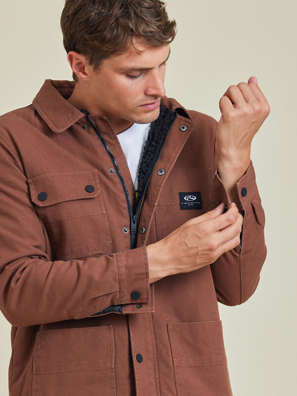 SOBRECAMISA SEVERIN RUSTY MarrÓn