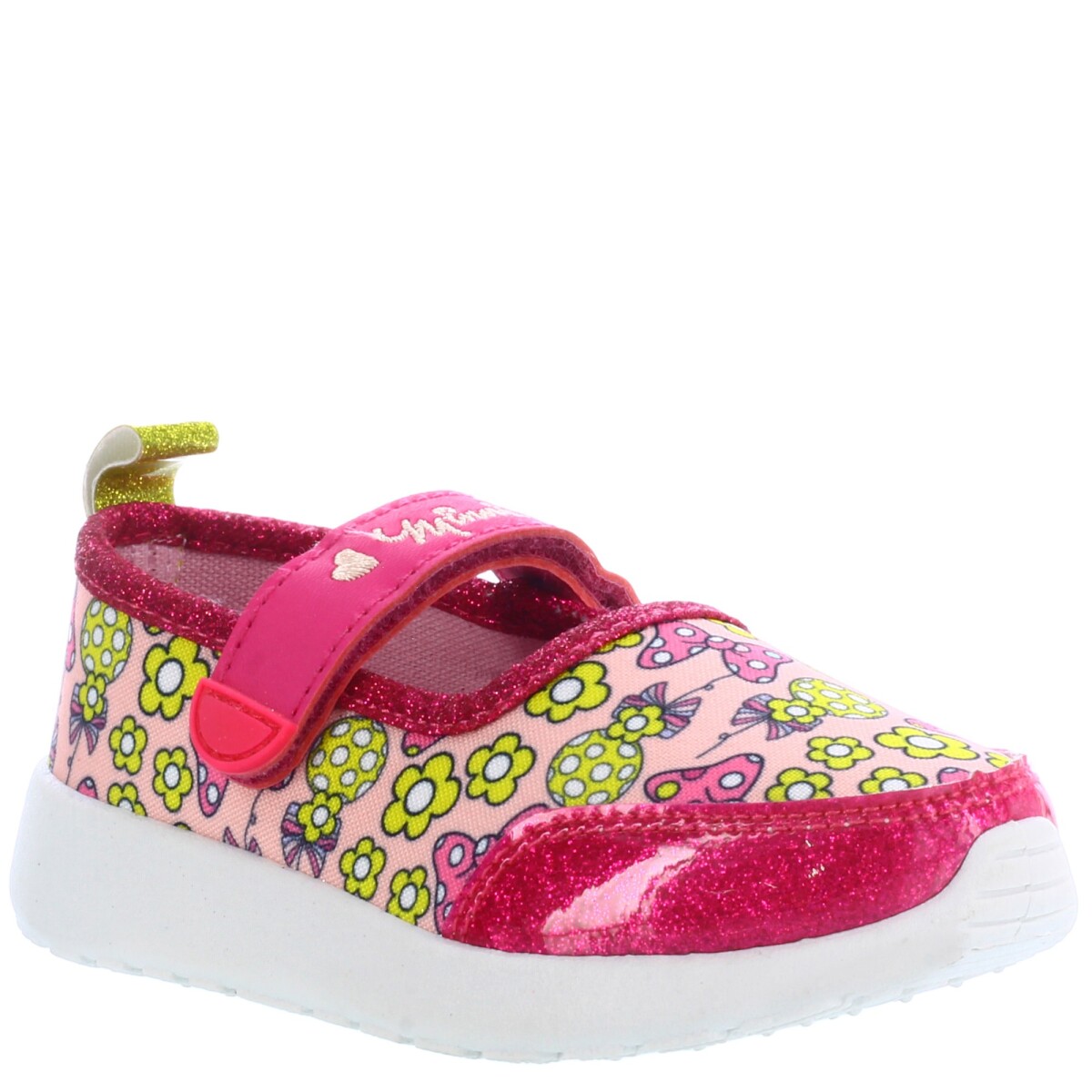 Guillerminas Infantiles Disney Minnie c/Velcro - Rosa - Fucsia 