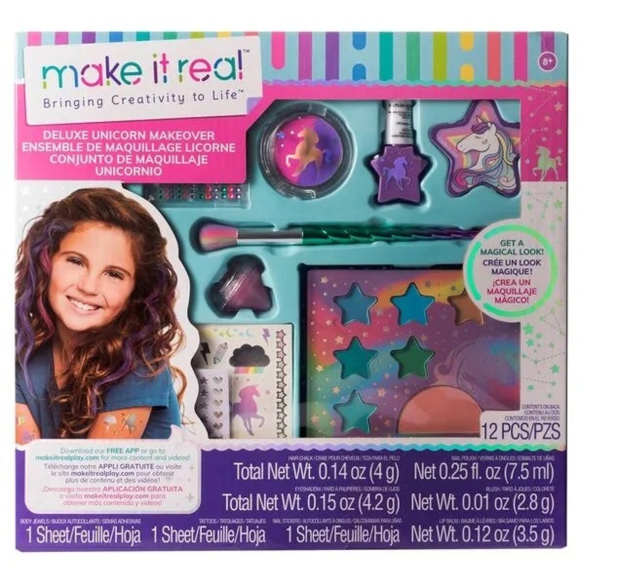 Set De Maquillaje Unicornio – Make It Real 