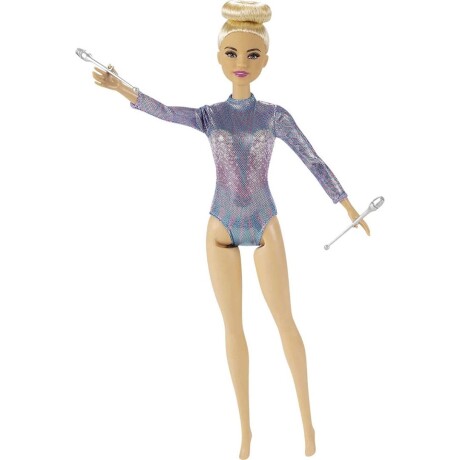 Muñeca Barbie Profesiones Gimnasta Rítmica 001