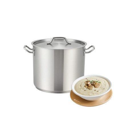 Olla 8.5 Litros 24 cm Acero Inoxidable Ozti Olla 8.5 Litros 24 cm Acero Inoxidable Ozti