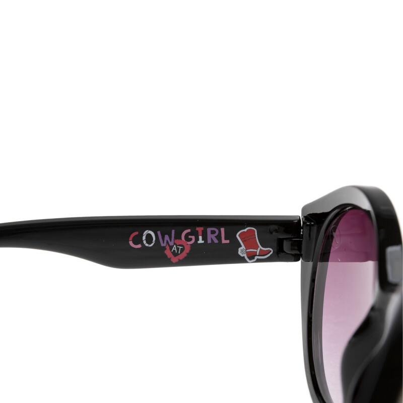 Lentes de sol Kow Girl Kids Negro