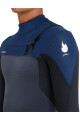 Hyperfreak Fire 4/3 mm - Full Suit Chest Zip Azul