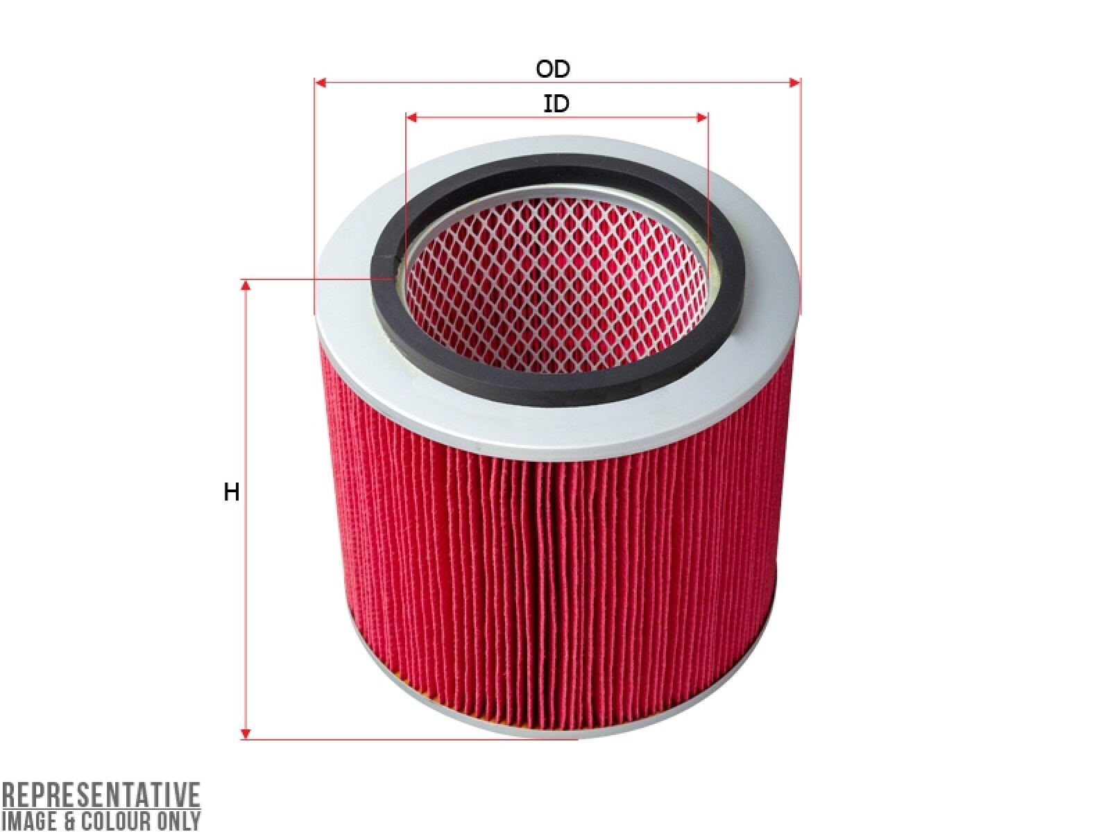 FILTRO AIRE HYUNDAI HYUNDAI H1-H100 CAMION 93-97' - 