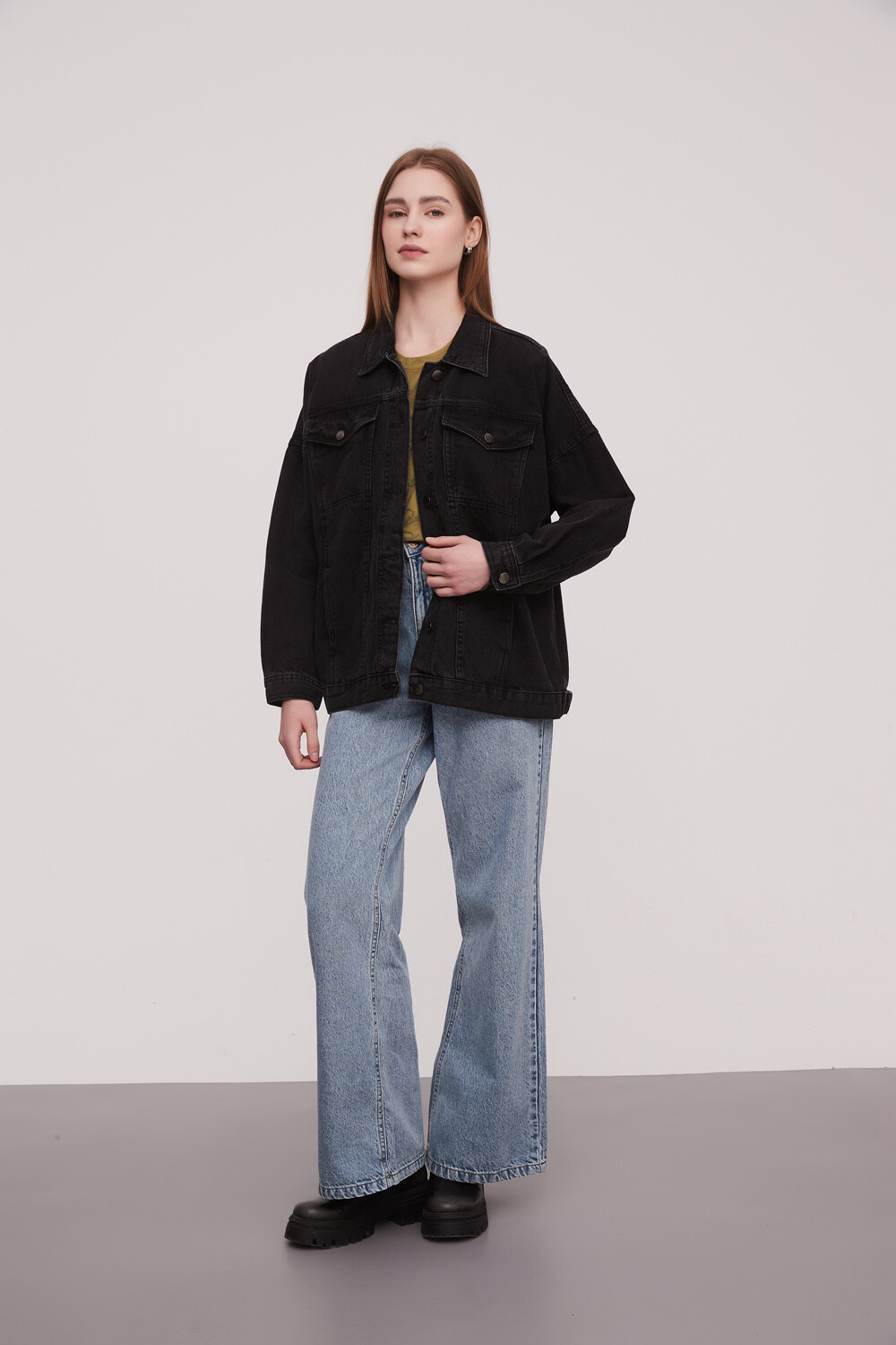 Campera Dormas Gris Oscuro