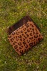 Mini Wallet Leopard / Camel