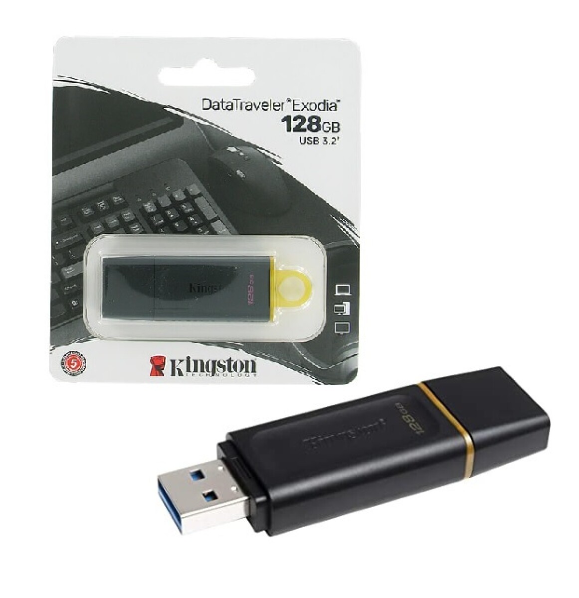 Pendrive Kingston 128GB USB 3.2 - 001 