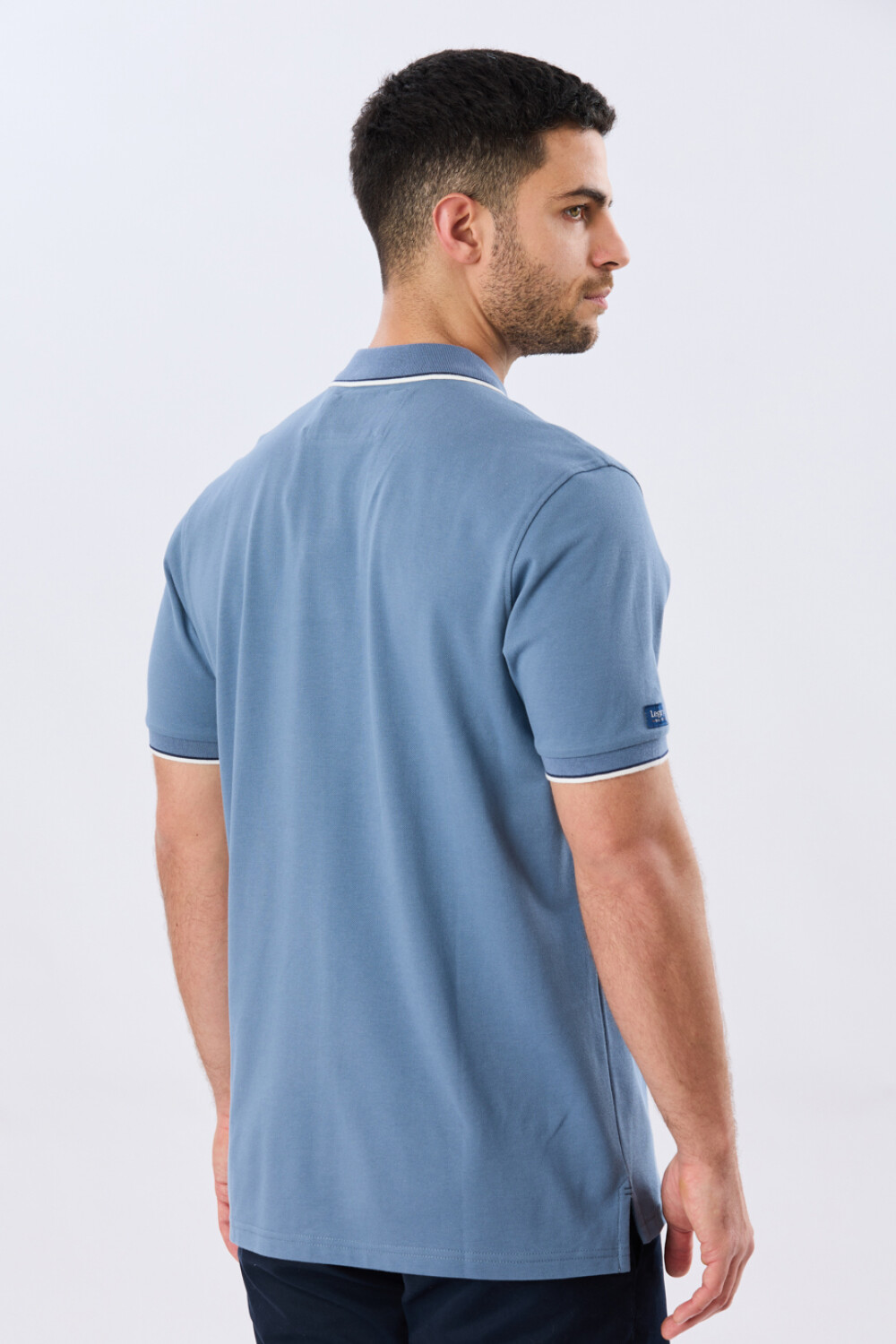 REMERA POLO LISA PIQUÉ Piedra
