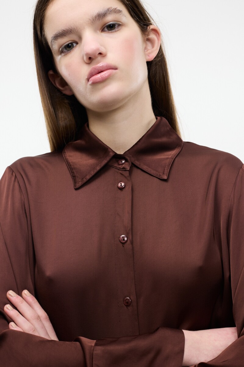 CAMISA Marron