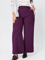 Pantalón Botones Bordo