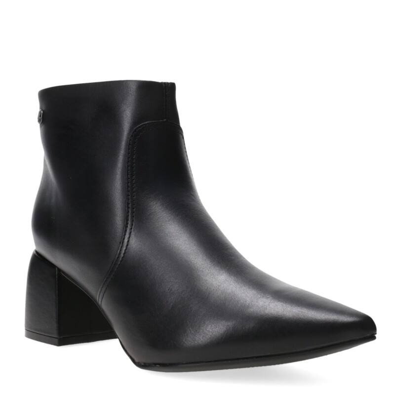 Botas de Mujer Bottero en punta de cuero Negro