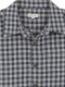 Camisa De Cuadros Con Smo Azul Medio Oscuro