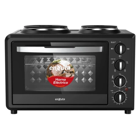 HORNO ELÉCTRICO NEGRO