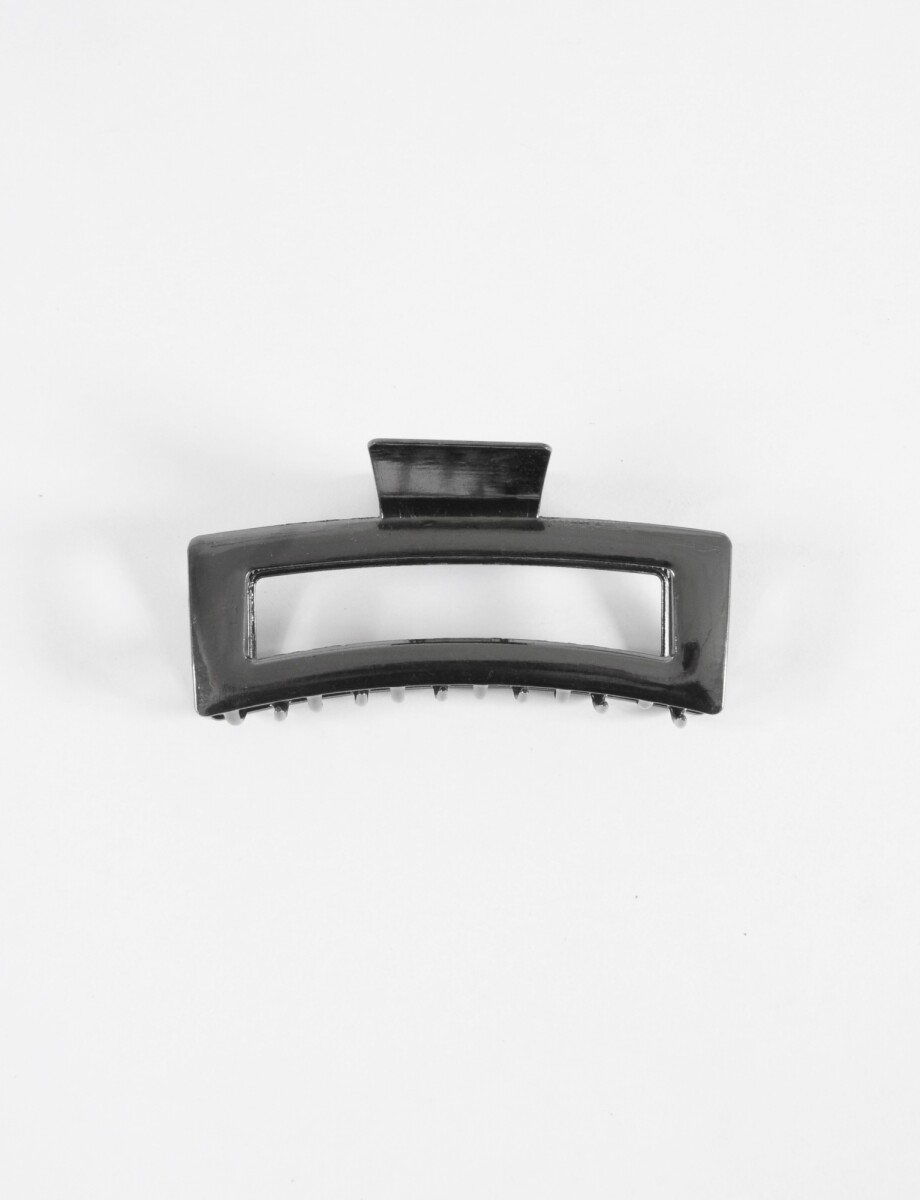 Broche metálico rectangular - peltre 