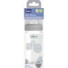Biberon Vidrio Chicco 240 ML Rosa Circulos