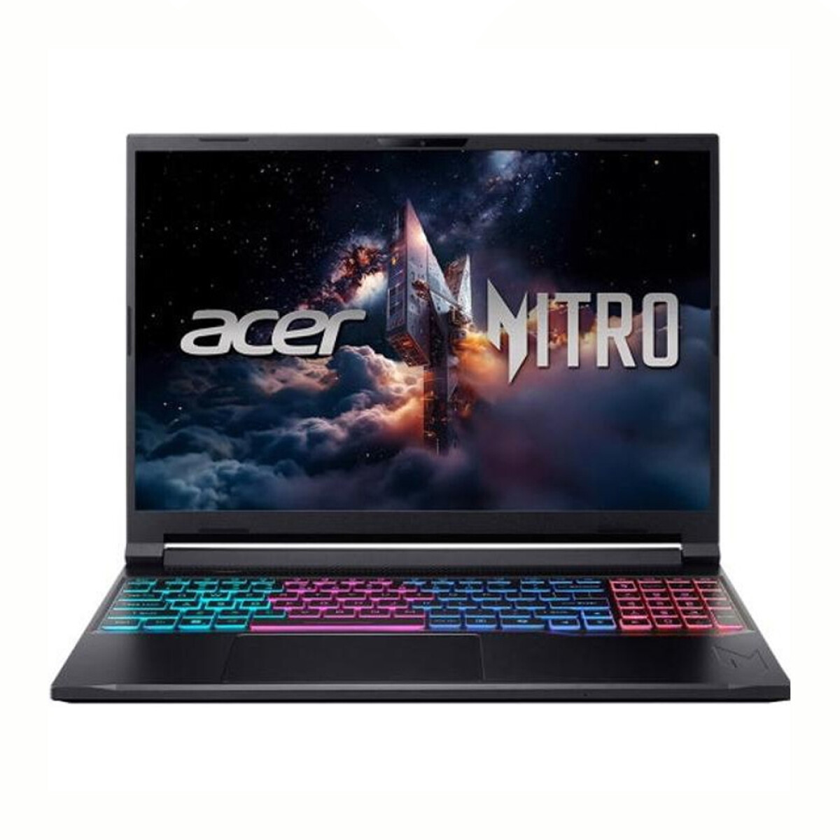 Notebook Gamer Acer Nitro V 16S AI. AMD Ryzen 7 260. RAM 16GB. Disco Sólido 1TB. Pantalla 16" WQXGA 180Hz. RTX 5070 8GB. Win11 