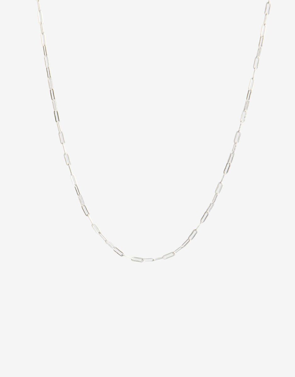 Collar Corto Plata 925 - Plateado 