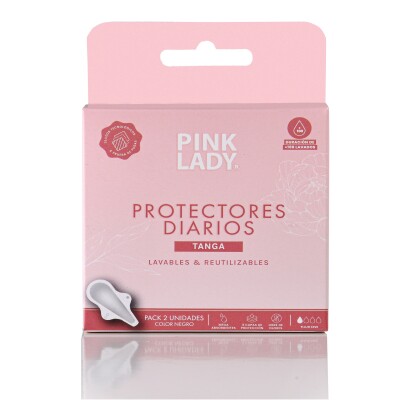 Protectores Diarios Pink Lady Tanga Reutilizables 2 Uds. Protectores Diarios Pink Lady Tanga Reutilizables 2 Uds.