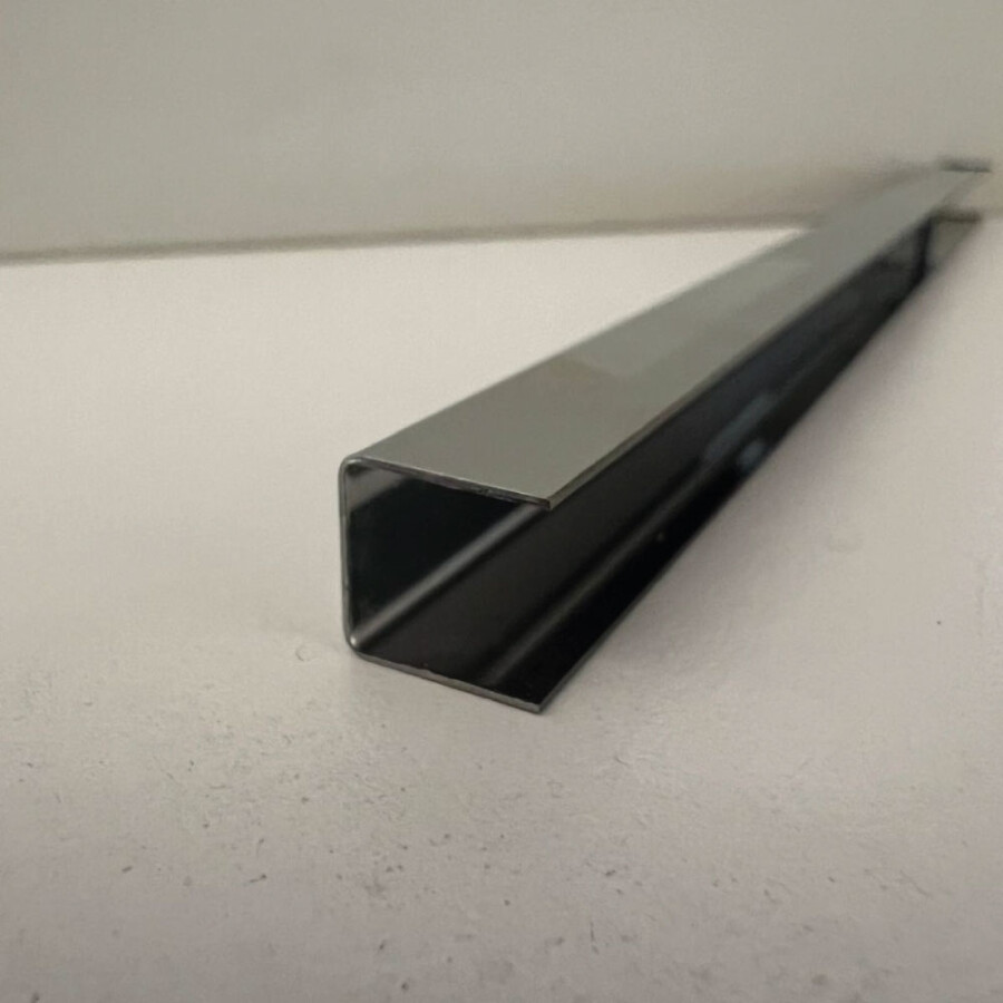 Listelo Royal de Acero Inoxidable Brillante 10 mm Listelo Royal de Acero Inoxidable Brillante 10 mm