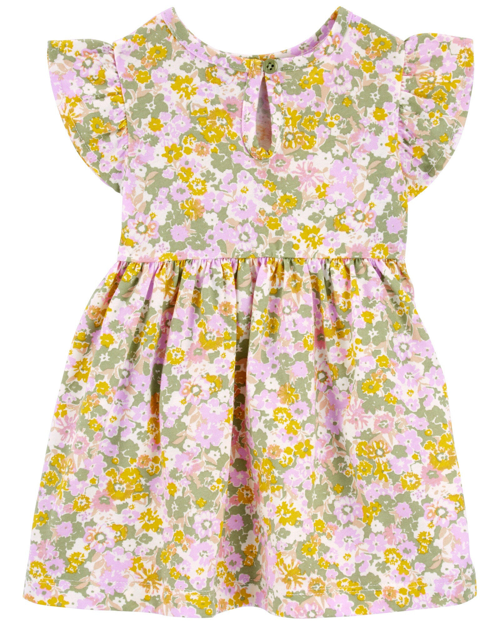 Set dos piezas de algodón, vestido y monito bombachudo Set dos piezas de algodón, vestido y monito bombachudo