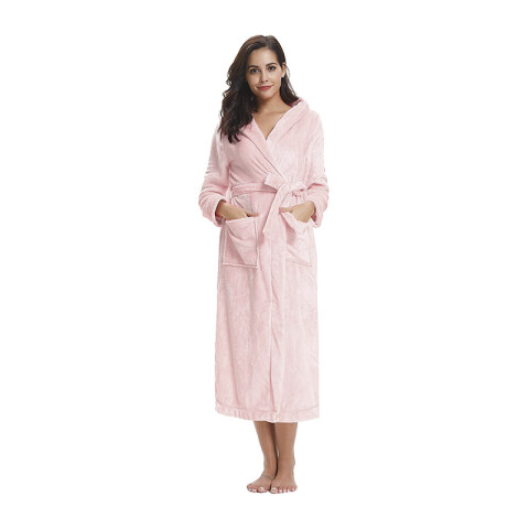 Bata de Cama Microfibra Home Class Talle P al XG CORAL