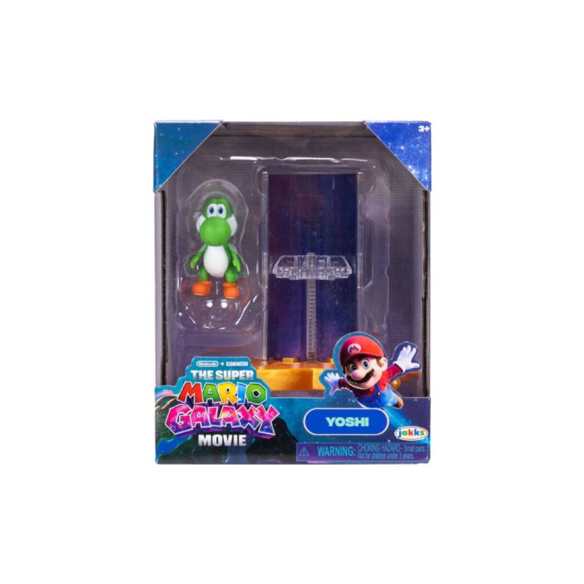 Figura The Super Mario Galaxy Movie - Yoshi w/Star Launch 