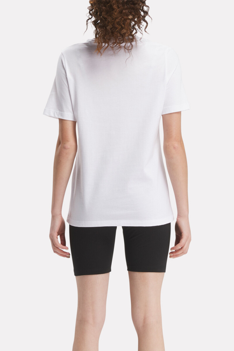 Vector graphic tee Blanco