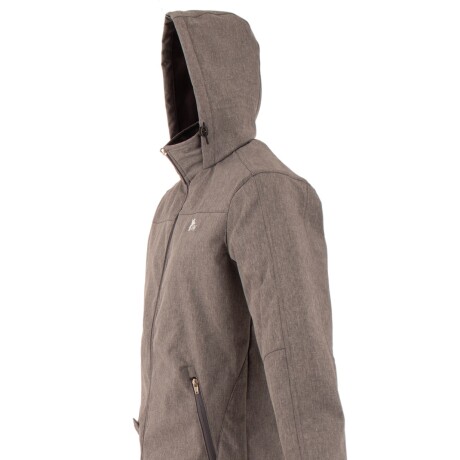 Campera Neopreno Hombre Gris