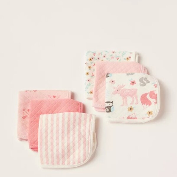 Set babitas hudson baby quilted rosado