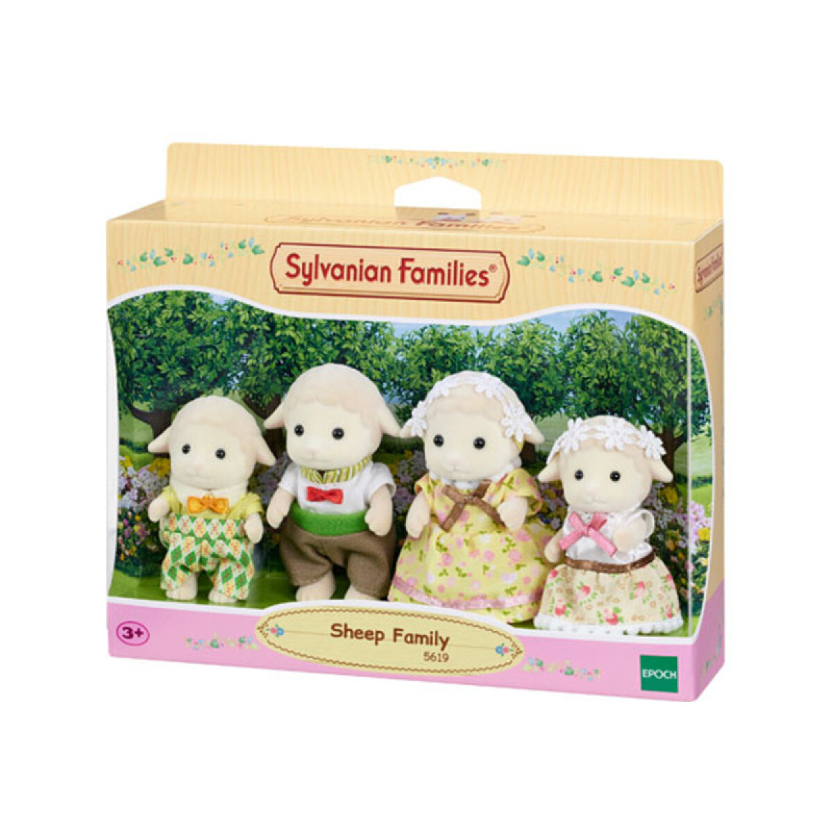 Familia de Ovejas Sylvanian - 3 Años 