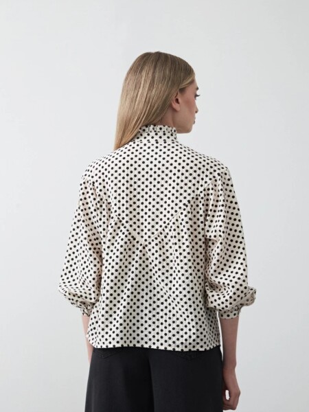 CAMISA D.CASSIN RAFAELA CRU NEGRO