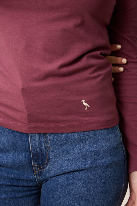 T-SHIRT M/L MUTORA POLANCO Uva