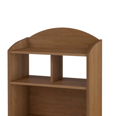 BIBLIOTECA MDF-Y-MDP MARRON ARCO