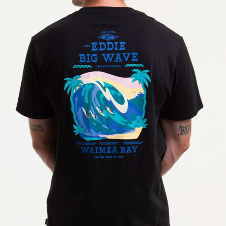 Remera Rip Curl Ewg The Bay Tee Negro