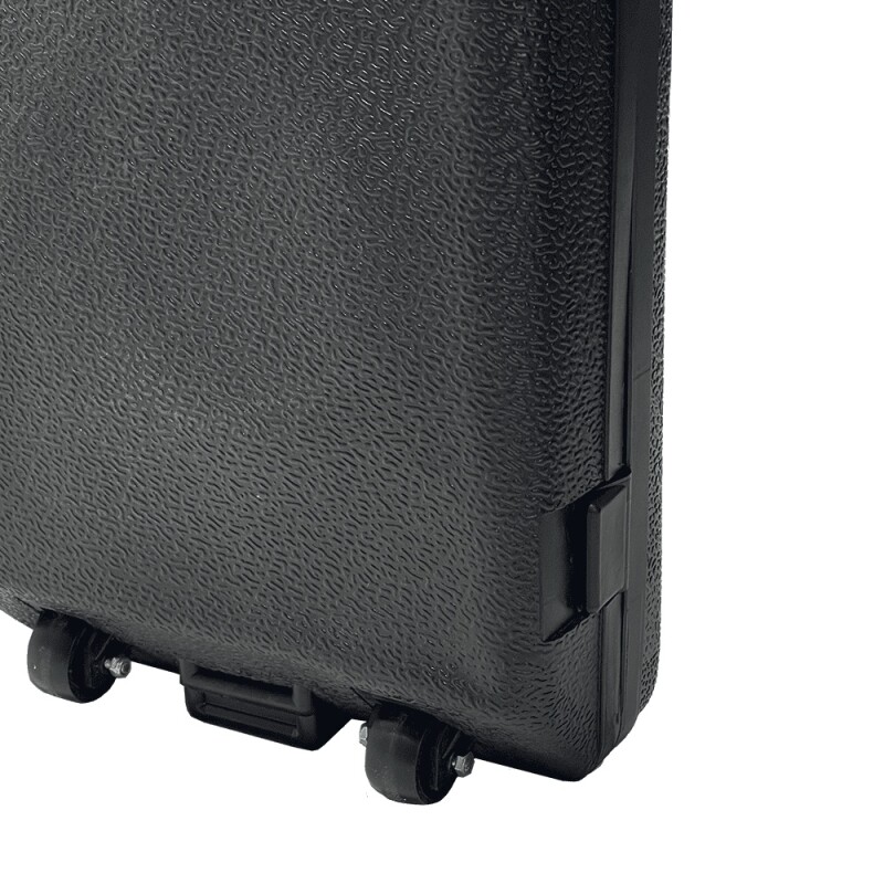 Set De Mancuernas Y Barra Gris Con Valija Athletic 30Kg Negro