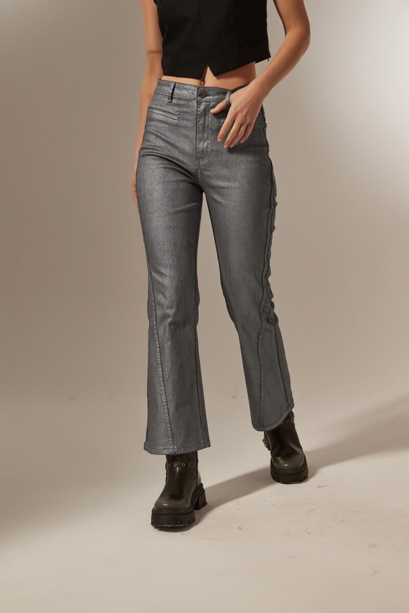 Pantalon Kanol - Plateado 